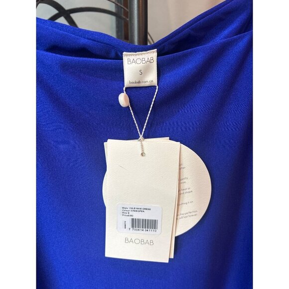 Baobab Cale Beaded Maxi Dress Cassiopea Blue Purple Womens Size Small - Picture 13 of 15